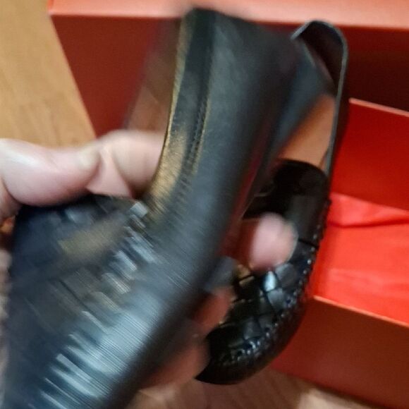 Robert Zur Black Woven Leather Loafers main image 5